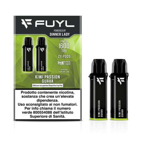  - FUYL PODS - KIWI PASSION GUAVA 20MG