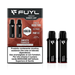 PRODOTTI LIQUIDI - FUYL - FUYL PODS - SMOOTH TOBACCO 10MG