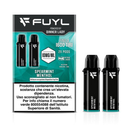 PRODOTTI LIQUIDI - FUYL - FUYL PODS - SPEARMINT MENTHOL 10MG