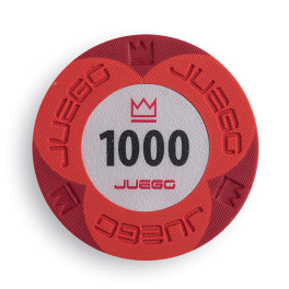 Gioco - JUEGO FICHES EMBOSSED 1000