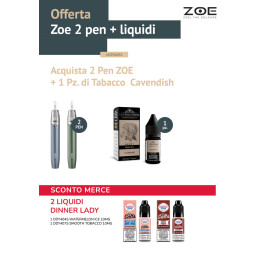 OFFERTE B2B - OFFERTA 2 ZOE PEN + LIQUIDI